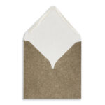 155mm SQ Dualope Envelopes - Fleck/White (115gsm)