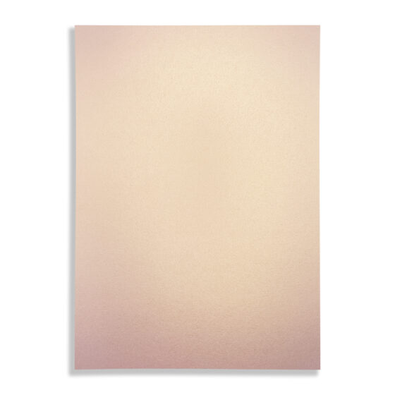 A4 Cosmos Pearl 120gsm Double Sided Paper Rose Gold The Envelope People