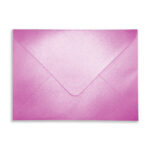 133mm x 184mm Pearlescent Bright Pink Envelopes