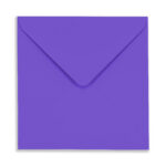 Purple Square Envelope Flap