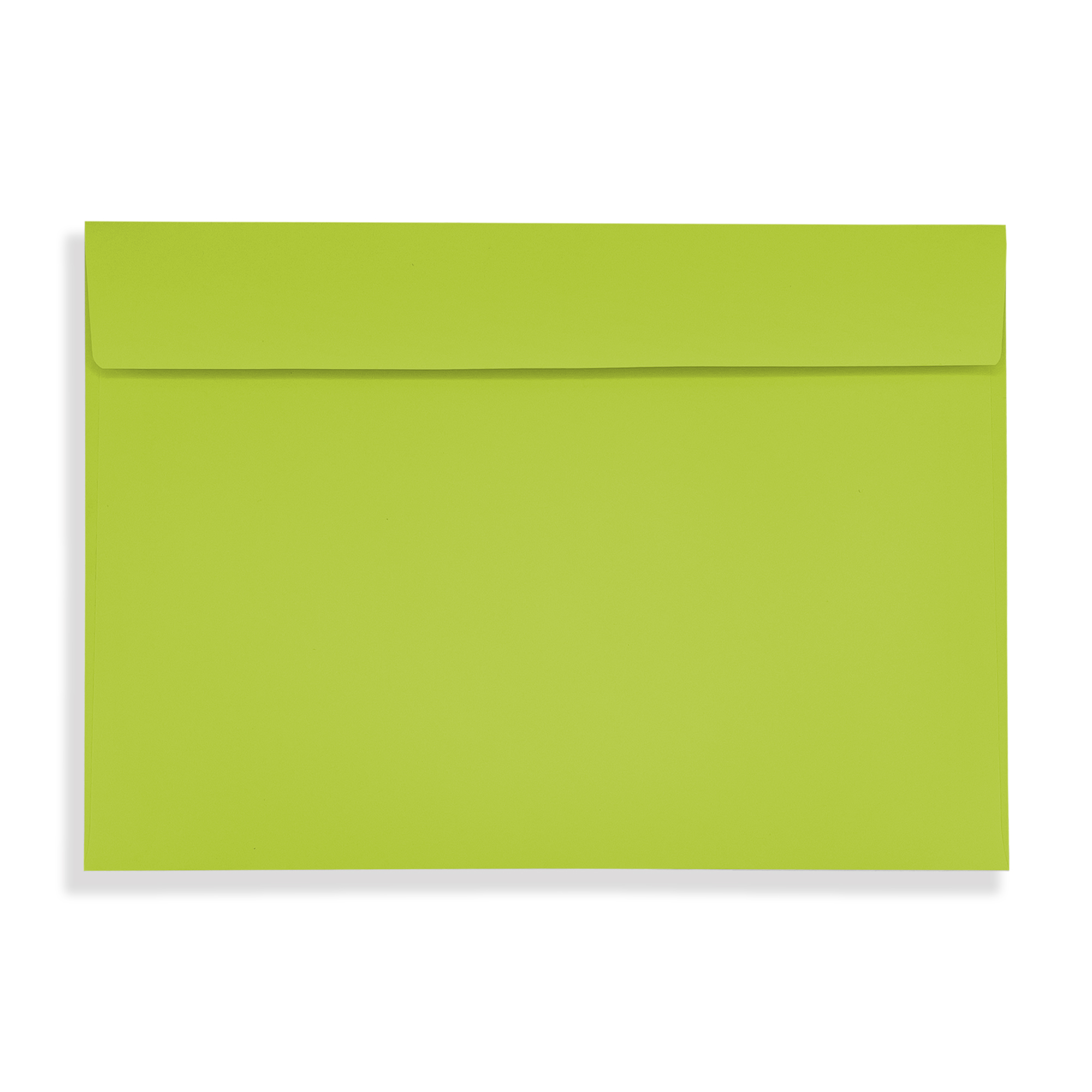 Acid Green Peel and Seal Wallet Envelopes 120gsm Flap Closed