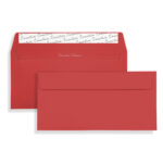 DL+ Pillar Box Red Peel & Seal Wallet Envelopes