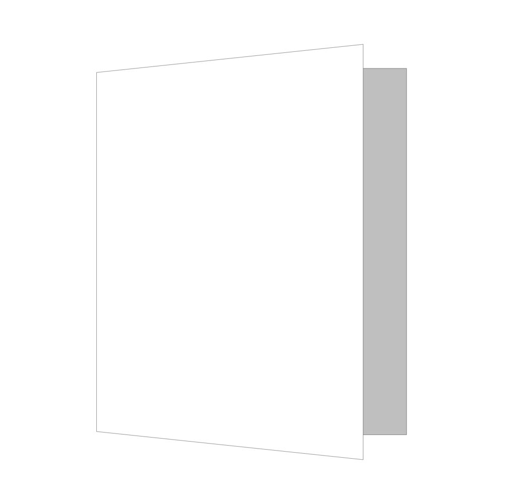 128mm X 178mm Soporset Smooth White Single Fold Card Blanks - 300gsm ...