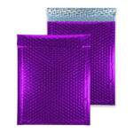 purple grape bubble padded envelopes rectangle together