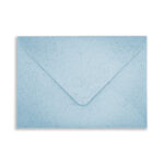 fresh blue glitter c6 envelopes