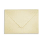 fresh cream glitter c6 envelopes