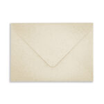 fresh white glitter c6 envelopes