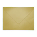 C5 metallic gold envelopes