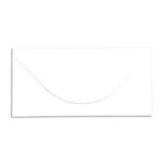 95x195 white envelopes flap