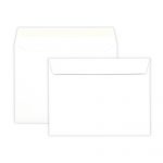 Rec White Square gummed Wallet Envelopes together