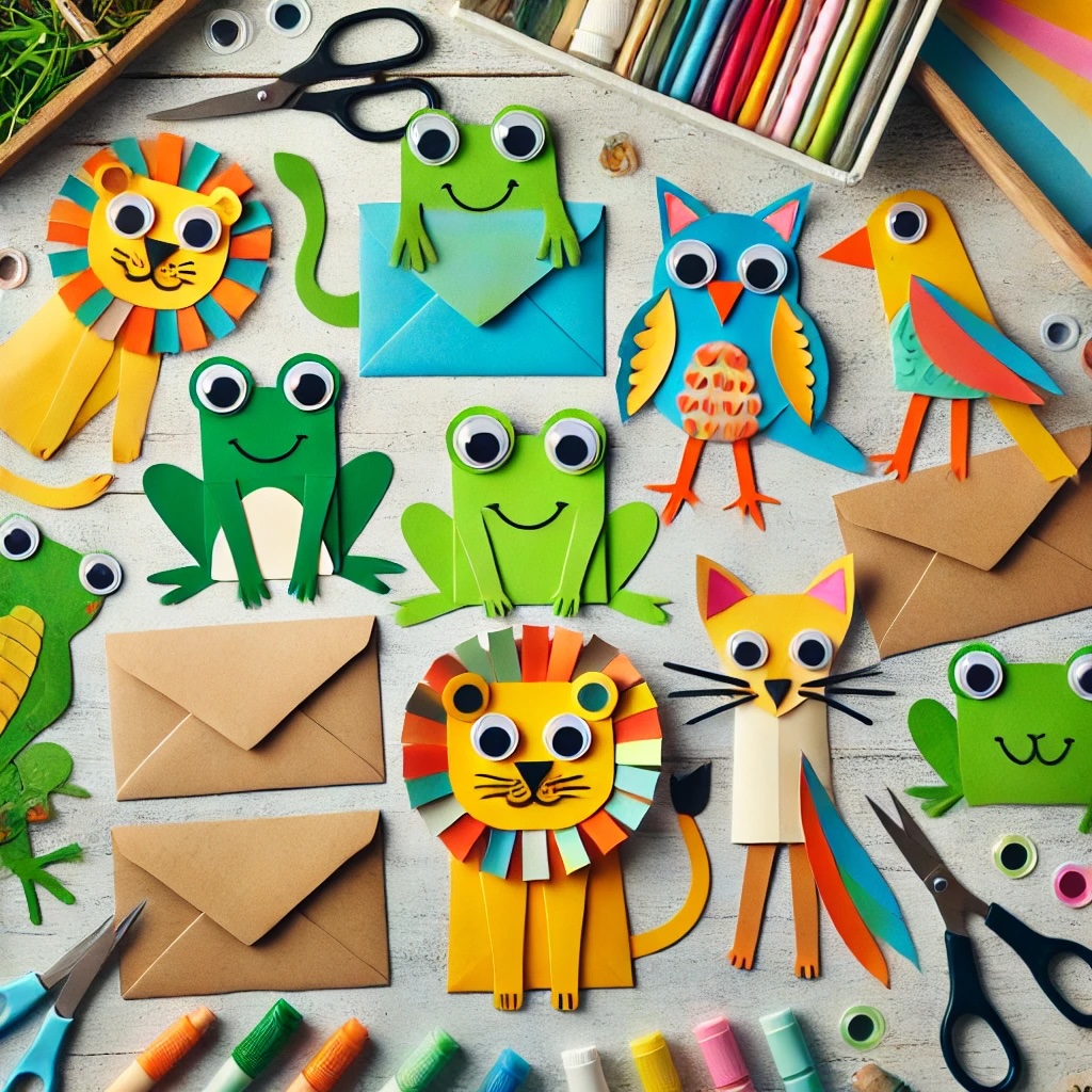 Envelope Animals Craft