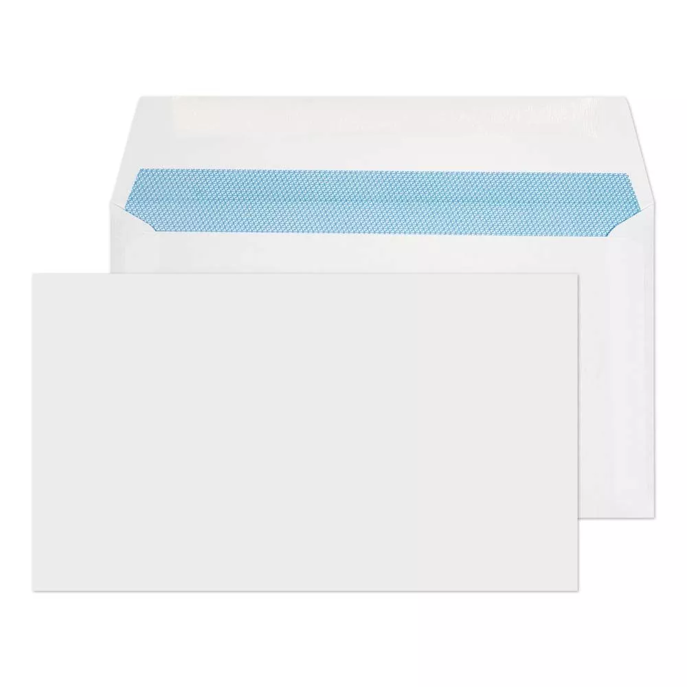 89mm x 152mm White Gummed Envelopes (80gsm)