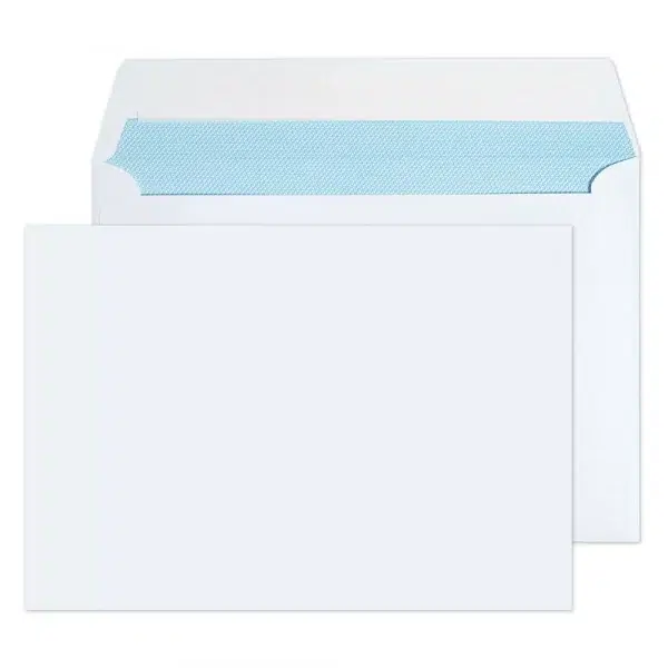 C6 Ultra White FSC Peel & Seal Envelopes