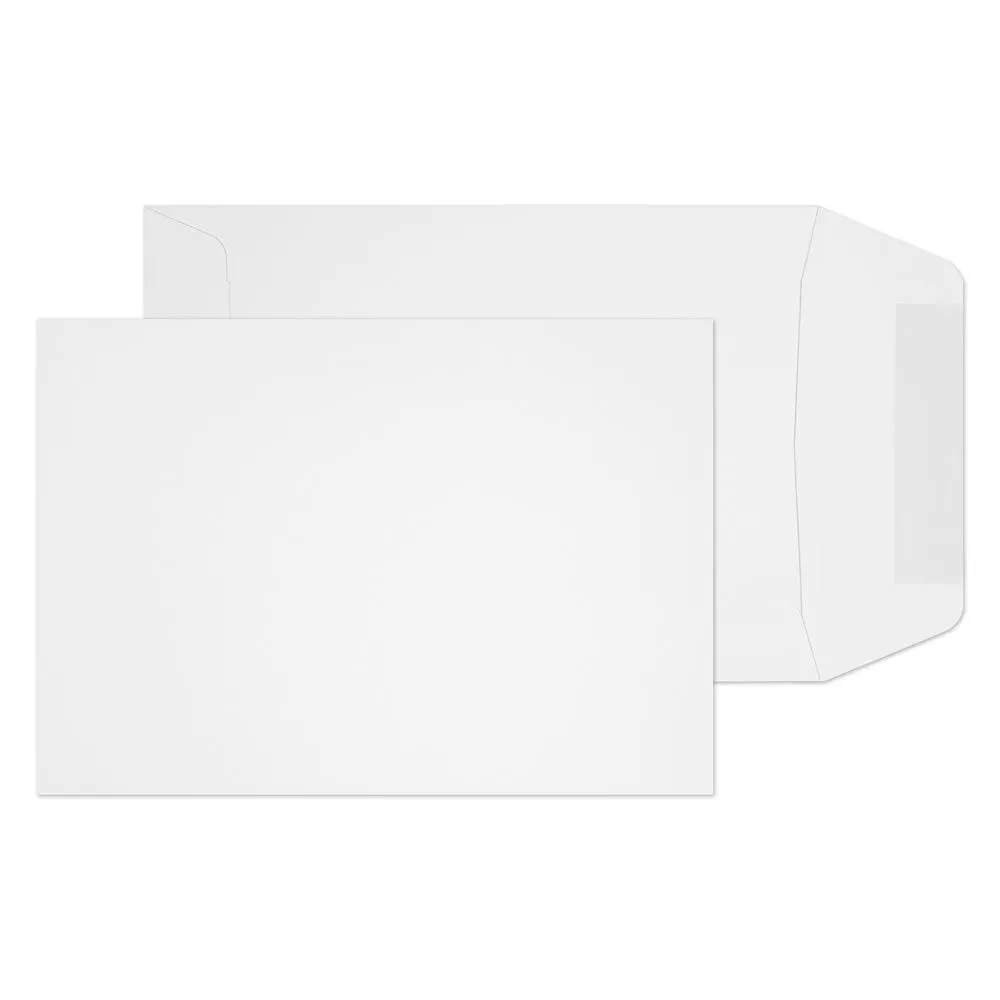 C6 White Gummed Pocket Envelopes (90gsm)