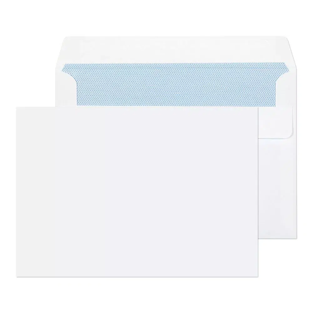 C6 White Self Seal Envelopes (90gsm)