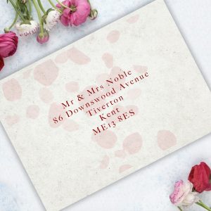 133mm x 184mm Printed Wedding Envelopes