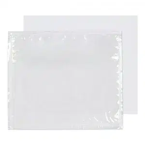 a7 plain peel seal documents enclosed wallet