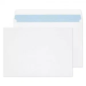 c5 white peel seal blue hatch wallet envelopes 100gsm