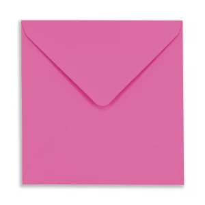 Square fuchsia Envelope front