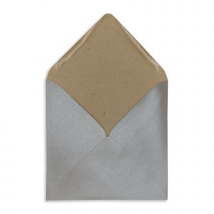 sq peweter recycled kraft pearlescent envelopes