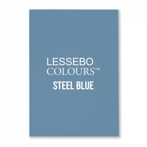 steel blue lessebo card 300gsm