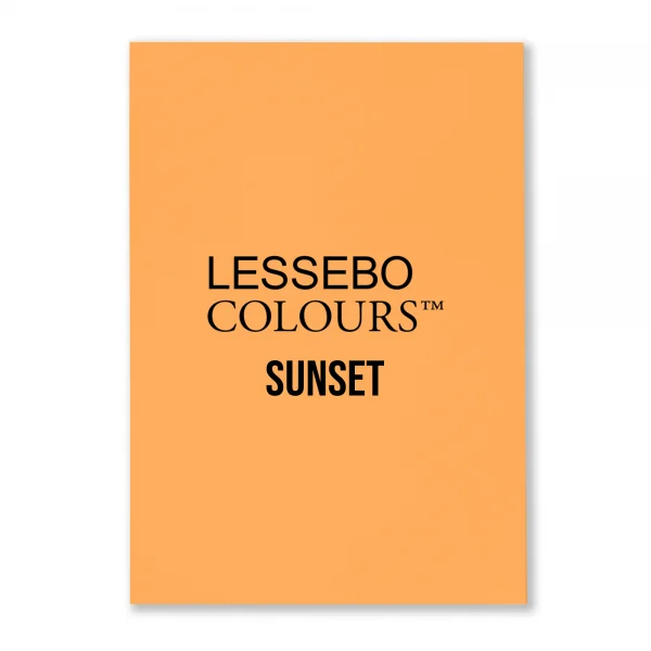 Sunset Lessebo Card - 300gsm