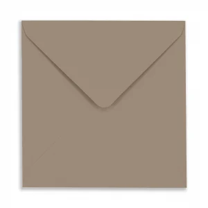 155mm square shiitake envelopes 120gsm flap