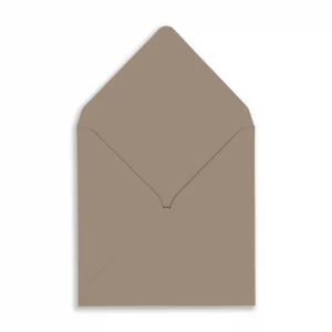 155mm square shiitake envelopes 120gsm open flap