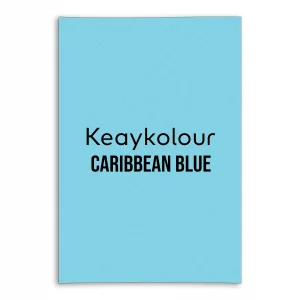 Keaykolour Card - Caribbean Blue