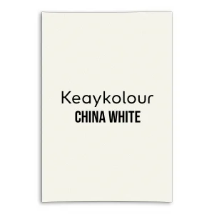 Keaykolour Card - China White