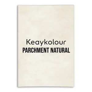 Keaykolour Card - Parchment Natural