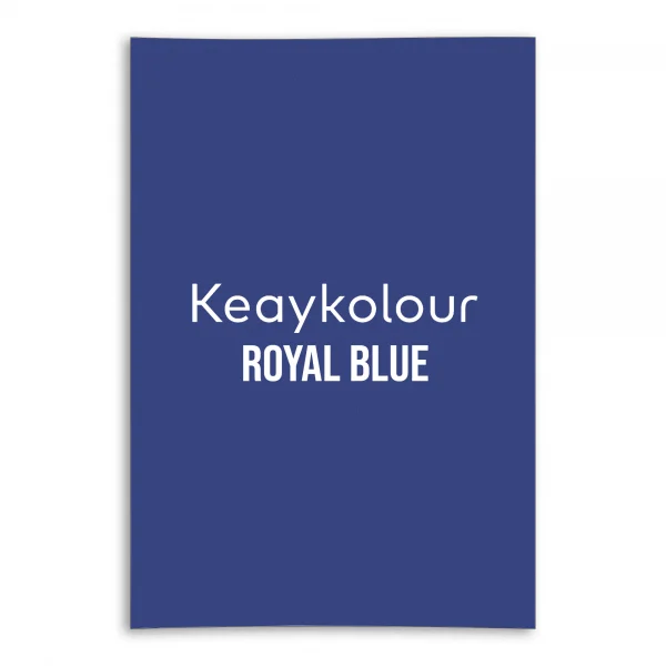 Keaykolour Card - Royal Blue