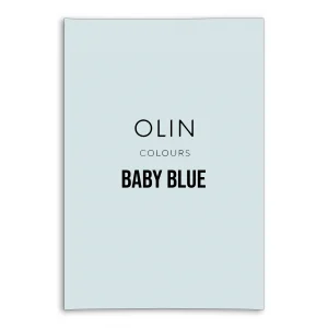 olin colours card baby blue