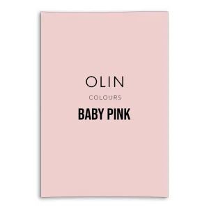 Olin Colours Card - Baby Pink