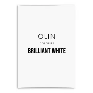 Olin Colours Card - Brilliant White