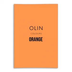 Olin Colours Card - Orange