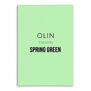 olin colours card spring green