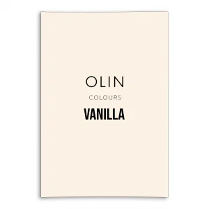 Olin Colours Card - Vanilla