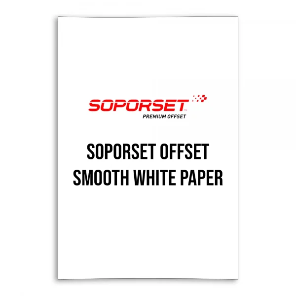 Soporset offset smooth white paper